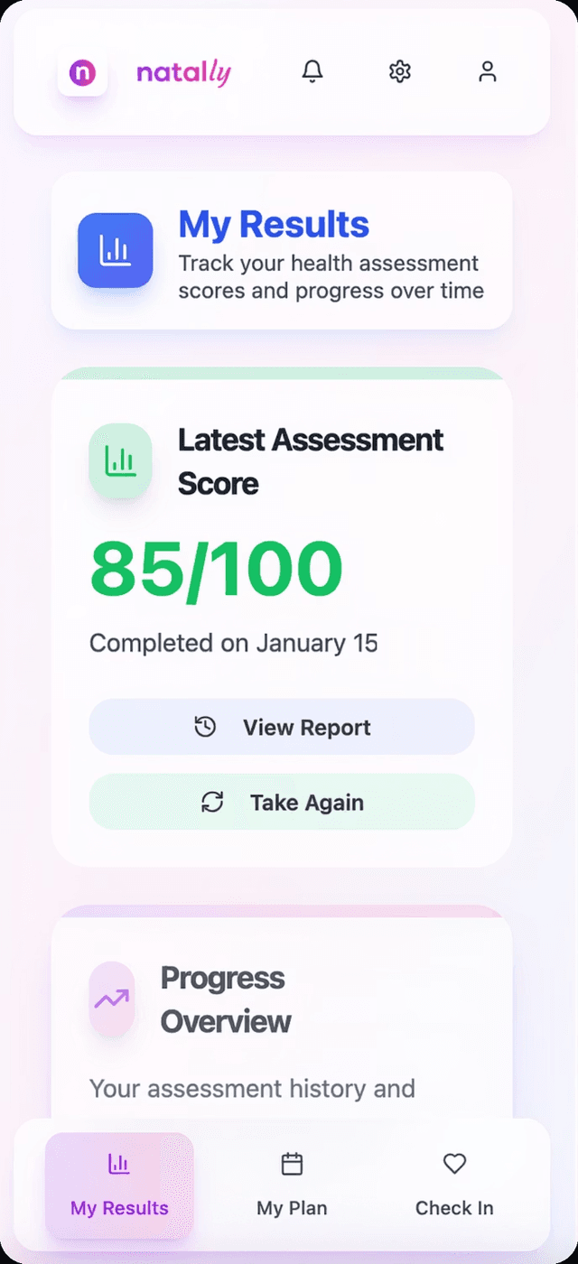 The Natally app, EGG Healthy Pregnancy's first digital therapeutic